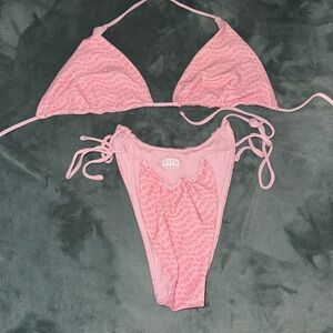 Pink kith bikini